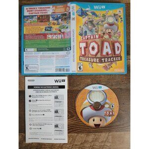 Captain Toad: Treasure Tracker (Nintendo Wii U, 2014) Complete CIB - Tested